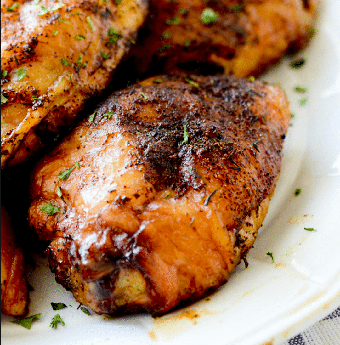 Angelo's Smoked Chicken Thighs Recipe