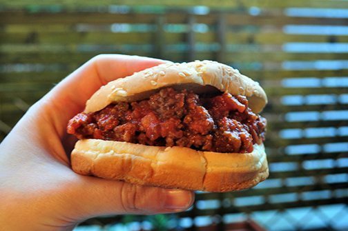 Sloppy Joe Sandwich