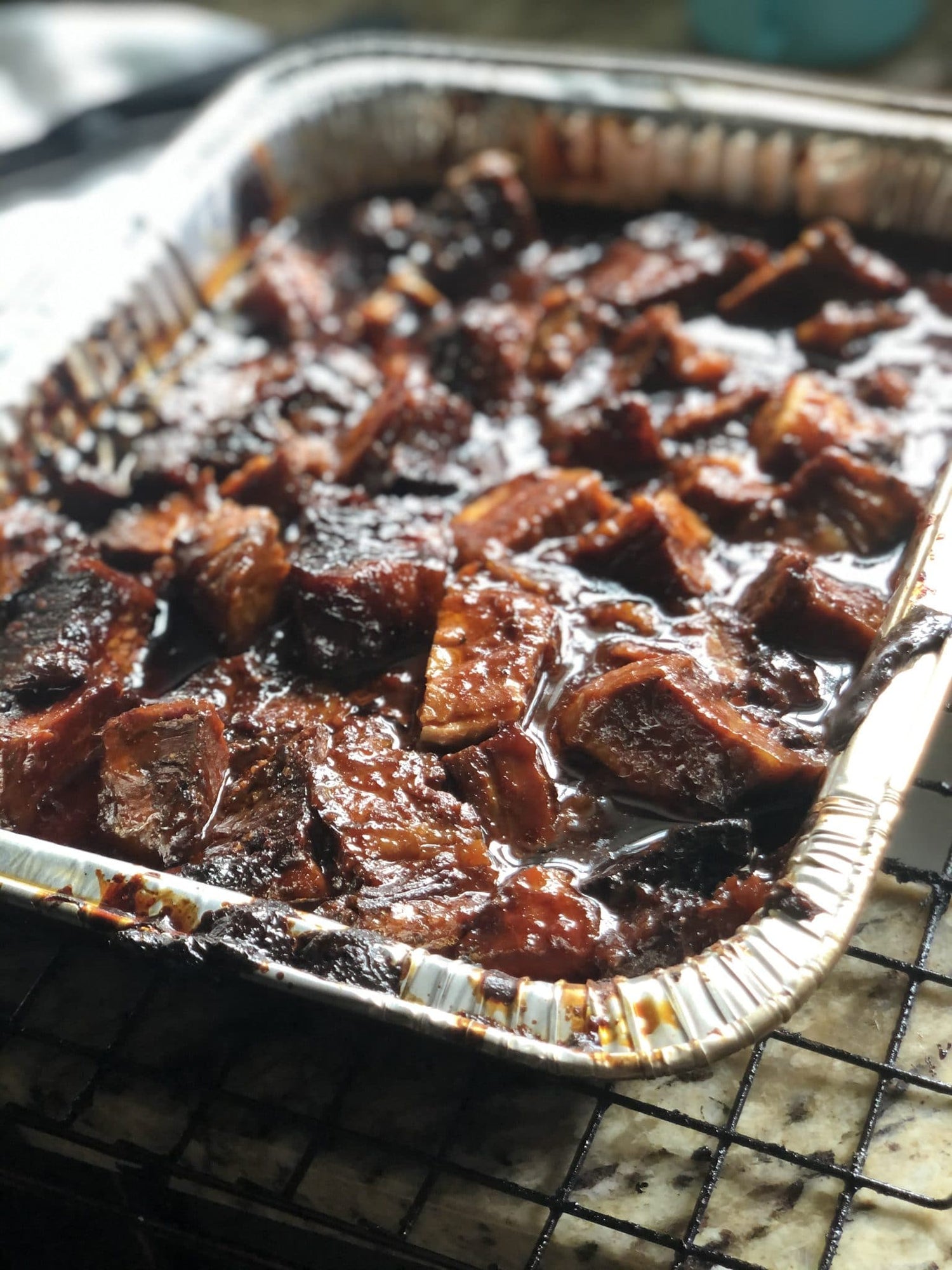 Pork Brisket Burnt Ends Recipe
