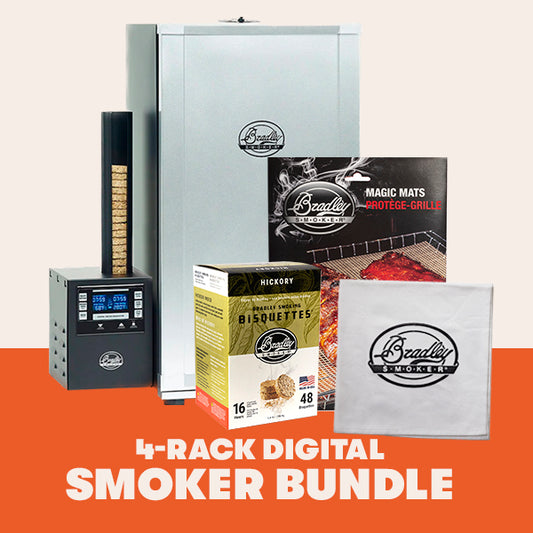 4 Rack Digital Smoker Bundle