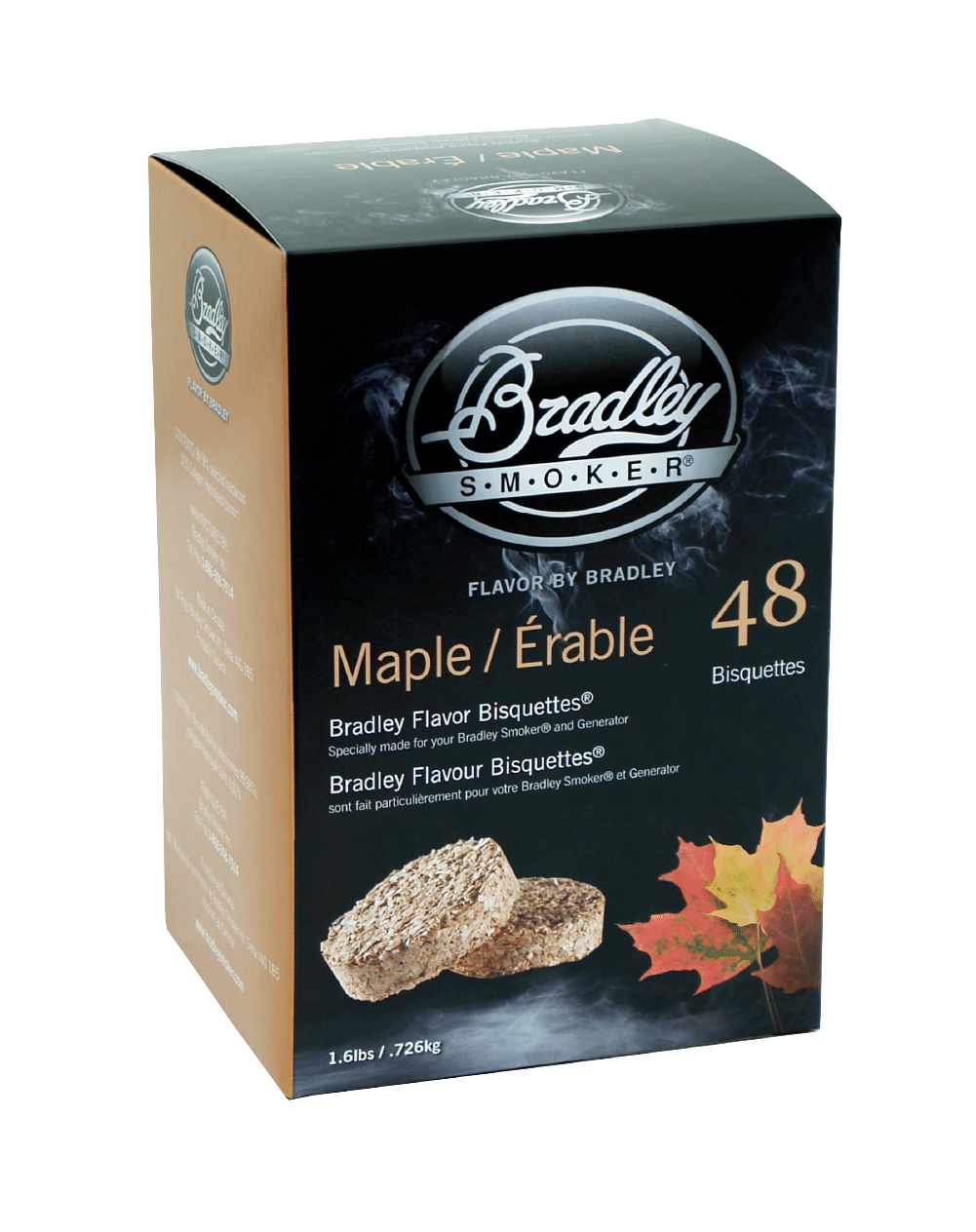 Maple Bisquettes for Bradley Smokers