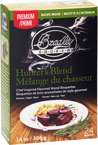 Hunters Blend Bisquettes for Bradley Smoker
